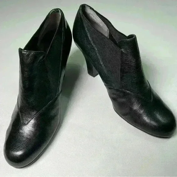 AEROSOL WOMEN OFFICE ANKLE BOOTS HIGH HEELS SHOES SZ 10 NEW NB - Picture 1 of 10